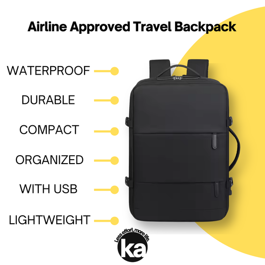 The KanNo Airline Approved Travel Backpack